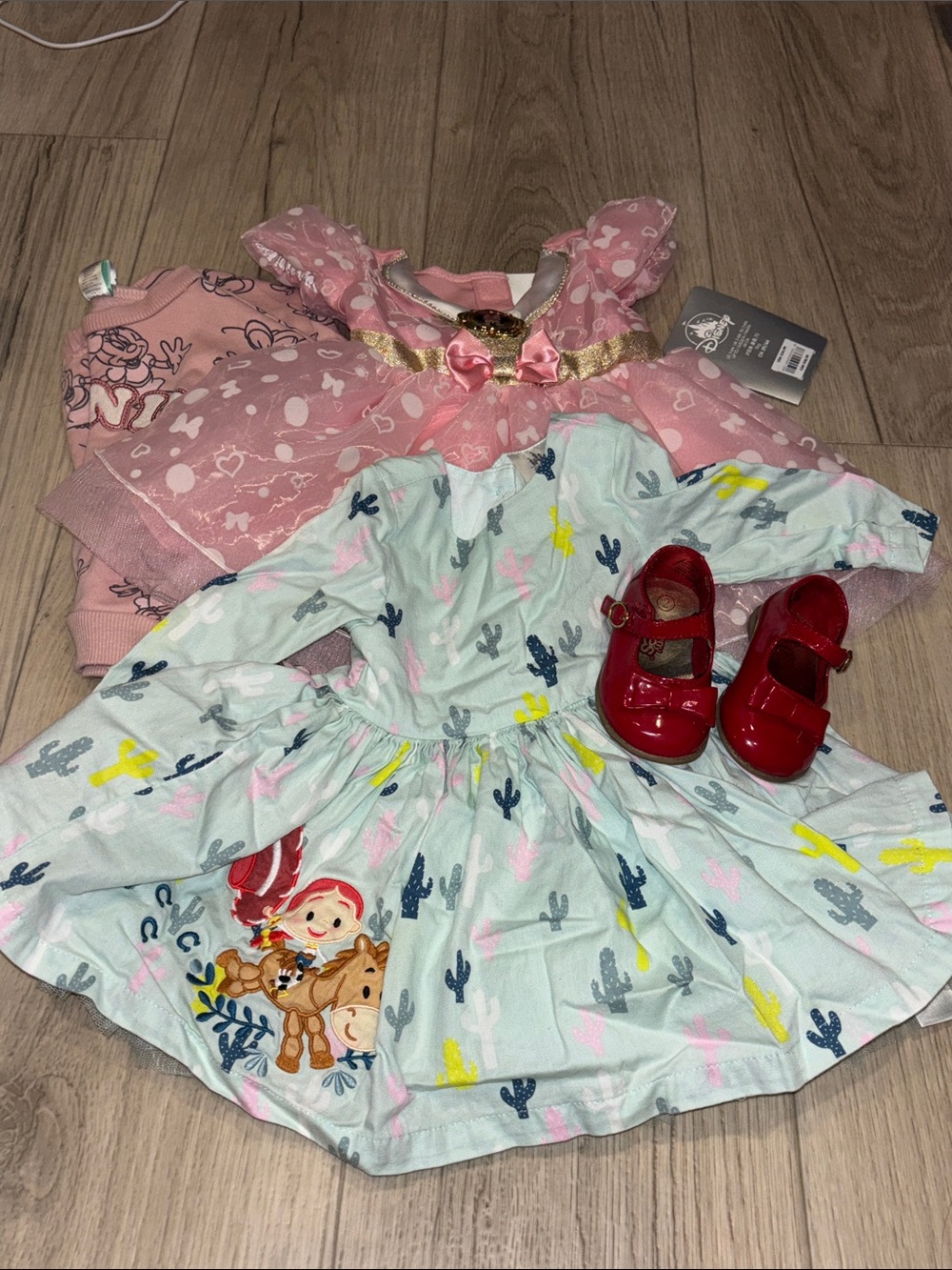Disney Princess Minnie Mouse Jesse Toy Story Dress Bundle 3-6m
